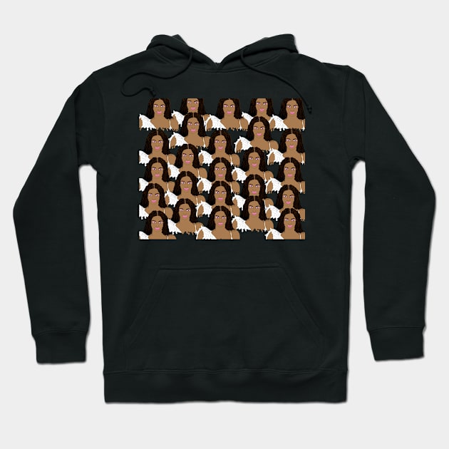 Digital art of kardashian pattern Hoodie by Samuelproductions19